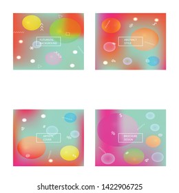 Cool interesting editable drawing. EPS. Vector illustration design. Amazing splash and spreading spot. Blue editable drawing, made from random multicolor spots.
