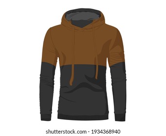 Cool jacket with 2 colors top and bottom