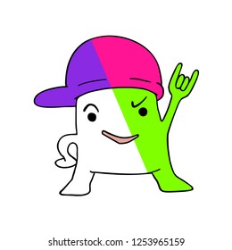 cool kid illustration