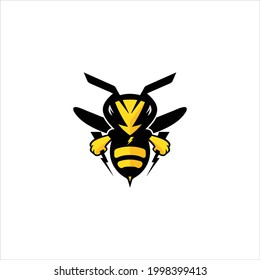 cool lightning bee illustration image