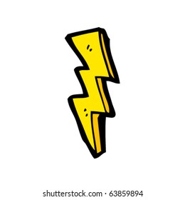 Cool Lightning Bolt Cartoon