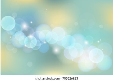 Cool lights background bokeh Illustration