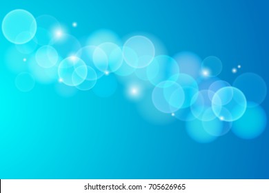 Cool lights background bokeh Illustration