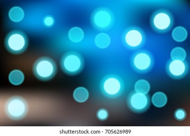 Cool lights background bokeh Illustration
