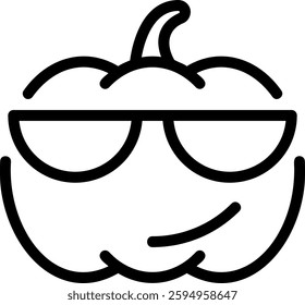 cool line icon illustration vector