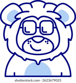 Cool Line vector Icon Design