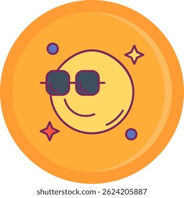 Diseño de icono de Vector de línea fresca