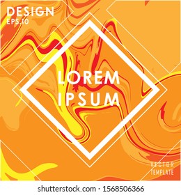 Cool Liquid abstract background fire