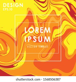 Cool Liquid abstract background fire