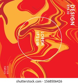 Cool Liquid abstract background fire
