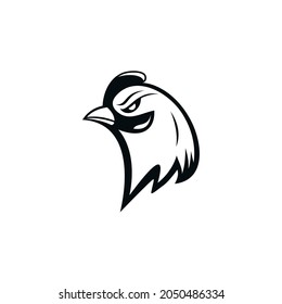 cool logo about rooster vetor, logo can be use on all media because made with hight resolution