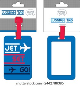 COOL LUGGAGE TAG WITH HEADER CARD, FUN CHOICE FOR TRAVEL