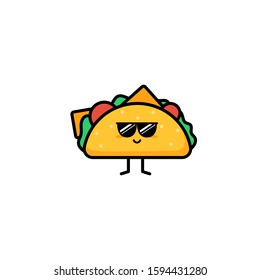 Cool Mascot sandwich Vector Design 