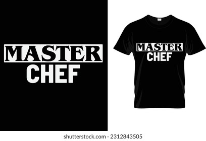 Cool Master Chef Cooking T-Shirt 