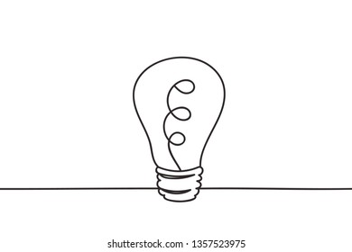 Cool minimal continuous line idea simbol design vector