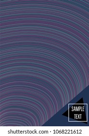 Cool Minimal Cover Design. Abstract Neon Geo Party, Ads, Music Poster Background. Vector Cool Gift Card, Corporate Identity Template. Geo Blend Magazine Page, Paper Cool Minimal Cover Design.