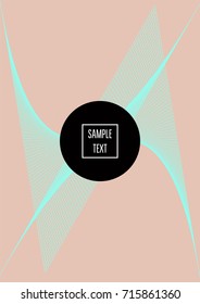 Cool minimal cover template. Elegant premium male or female vector background. Noble simple halftone pattern. VIP rich cool minimal cover design. Futuristic luxurious posters, banners, ads background.