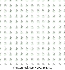 cool modern creative floral pattern