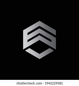 Cool and modern logo initials G