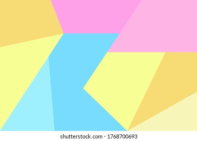 Cool Modern minimalist Abstract Background with pastel color