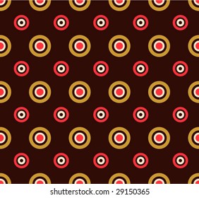 Cool modern stylish colored seamless pattern in vector