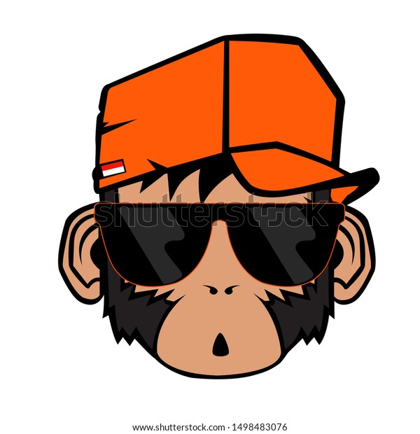 monkey logo hat