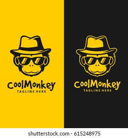 Cool Monkey Logo / Monkey Head Vector