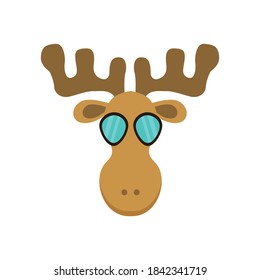 Cool Moose a Illustration vector
