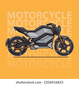VECTOR DE MOTOCICLETAS FRÍAS CON CONCEPTO 19