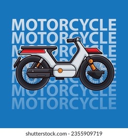 VECTOR DE MOTOCICLETAS FRÍAS CON CONCEPTO 27
