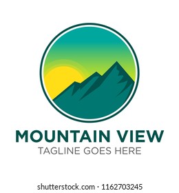 Cool MOUNTAIN VIEW illustration