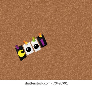 Cool notice concept
