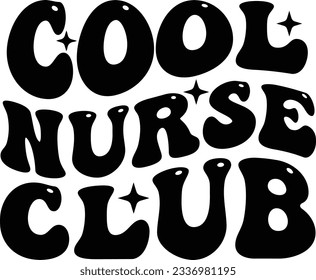 Cool nurse club vector file, Nurse svg svg