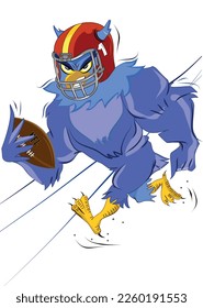 Cool owl player Super Bowl 2023