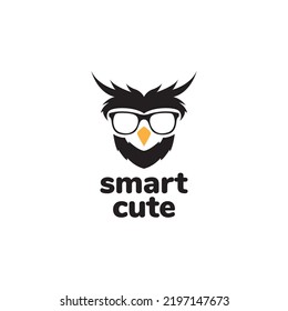 Cool Owl Sunglasses Smart Logo Design Stock Vector (Royalty Free ...