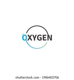 Cool Oxygen Vector Logo Design Stock Vector (Royalty Free) 1986403706 ...