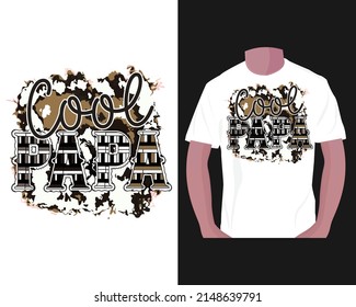 cool papa.Father's day sublimation t-shirt design, sublimation t-shirt design. 