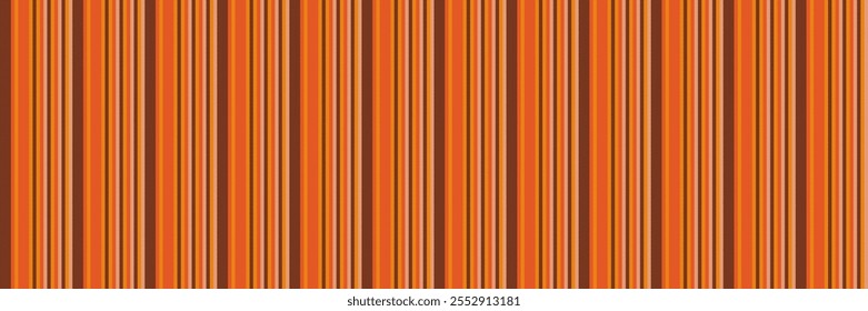 Cool pattern textile seamless, children background vector vertical. Striped texture lines fabric stripe in orange and black colors palette.