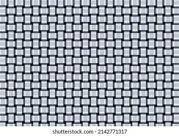 Cool-Muster, gewebt aus Metall