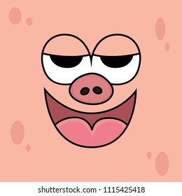 cool pig expression