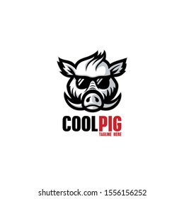 Cool Pig Logo - Pig Logo Great for any related Company theme.
