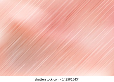 Cool pink gold gradient with motion lines texture. Rose Gold foil texture party or wedding background. Pastel pink white colors gradient background vector design.