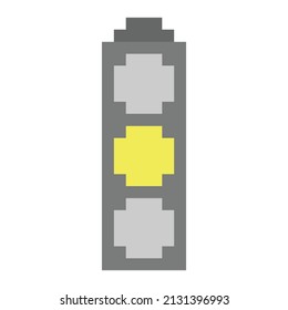 cool pixel art traffic light