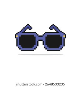 Cool Pixel Sunglasses Retro Clipart