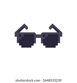 Cool Pixel Sunglasses Retro Clipart