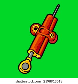 cool racing spare parts vector for logos suitable for teams, groups, teens, adults, communities, students, companies, organizations of automotive lovers