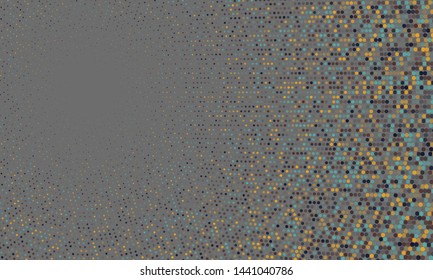 Cool radial halftone comic background graphic design. Colorful halftone distressed graphic design. Landing page backdrop.
