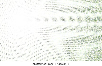 Cool radial halftone comic background graphic design. Minimal tech banner backdrop. Halftone canvas gradient texture.