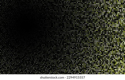 Cool radial halftone comic background graphic design. Banner frame template. Abstract dotted print. Halftone canvas gradient texture.