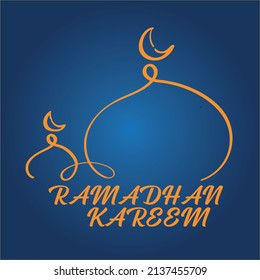 cool ramadan kareem vector calligraphy